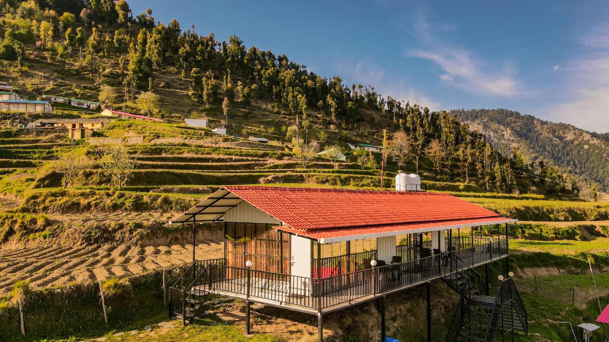The Hillside Cottages Kanatal Exterior photo